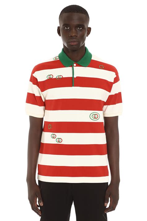 gucci striped shirt red|guinness Gucci t shirt.